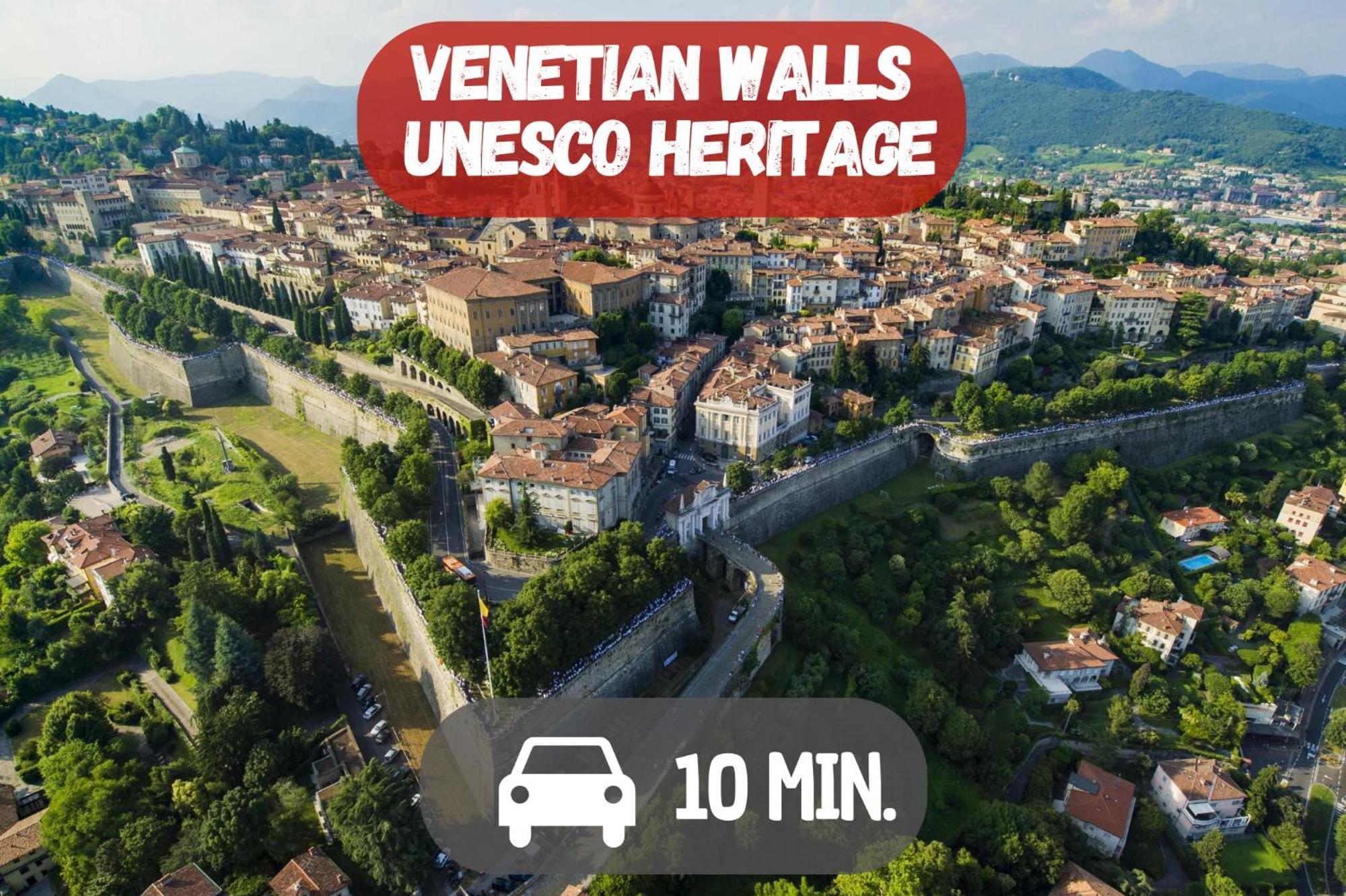 10' From The Venetian Walls, Luxury House With Spa Bergamo Exterior foto